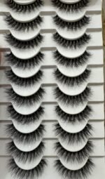 10 PAIRS MINK LASHES