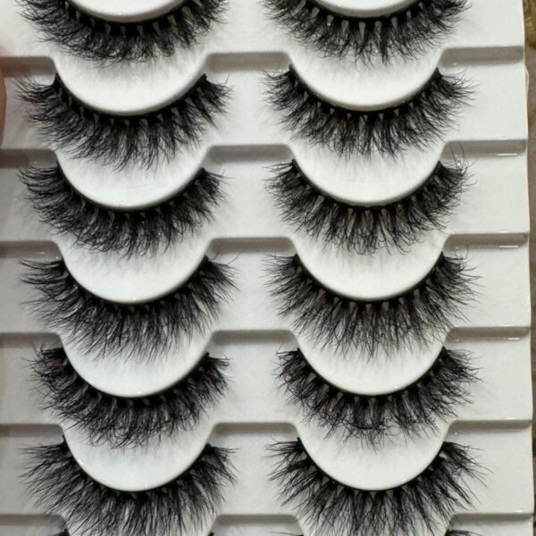 10 PAIRS MINK LASHES